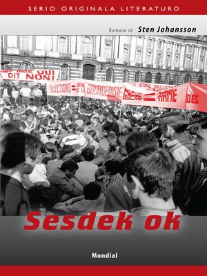 cover image of Sesdek ok (Originala romano en Esperanto)